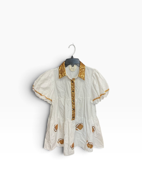 Vist Large View of Product Image Which is Used Fantastic Fawn Short Dress F S-4/6