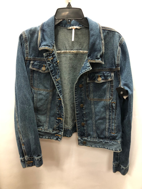Vist Large View of Product Image Which is Used Free People Denim Jacket L-12/14