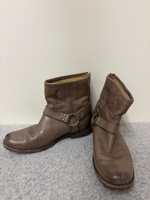 Vist Large View of Product Image Which is Used Frye Ankle Boots 9.5