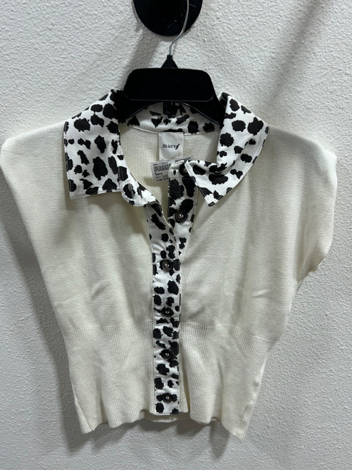 Vist Large View of Product Image Which is Used Maeve Short Sleeve Top S-4/6