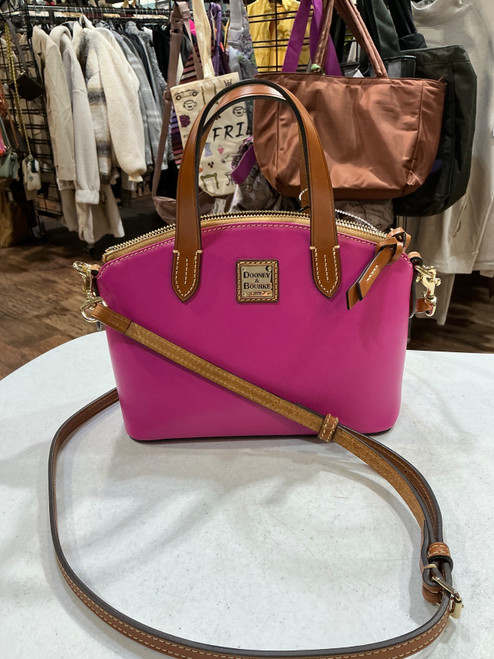 Vist Large View of Product Image Which is Used Dooney & Bourke Large Leather Handbag