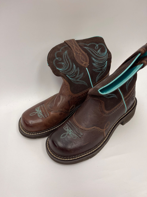 Vist Large View of Product Image Which is Used Ariat Ankle Boots 8.5
