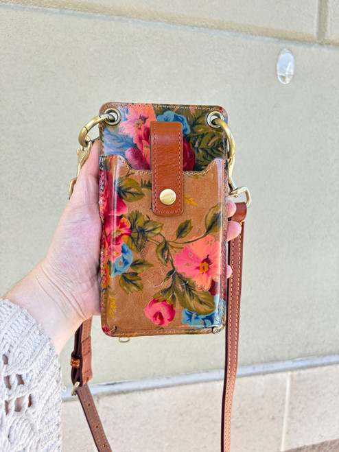 Vist Large View of Product Image Which is Used Patricia Nash Small Leather Handbag/Phone Holder