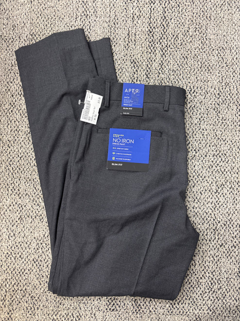 Vist Large View of Product Image Which is NWT  Apt9 Mens Casual Pant 30W