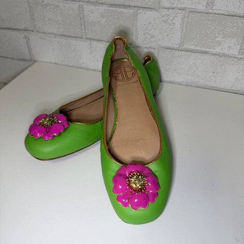 Vist Large View of Product Image Which is Used Lilly Pulitzer Flats 7.5