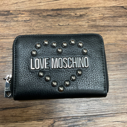 Vist Large View of Product Image Which is Used Love Moschino Leather Wallet