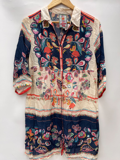 Vist Large View of Product Image Which is Used Johnny Was Short Dress F XS-0/2