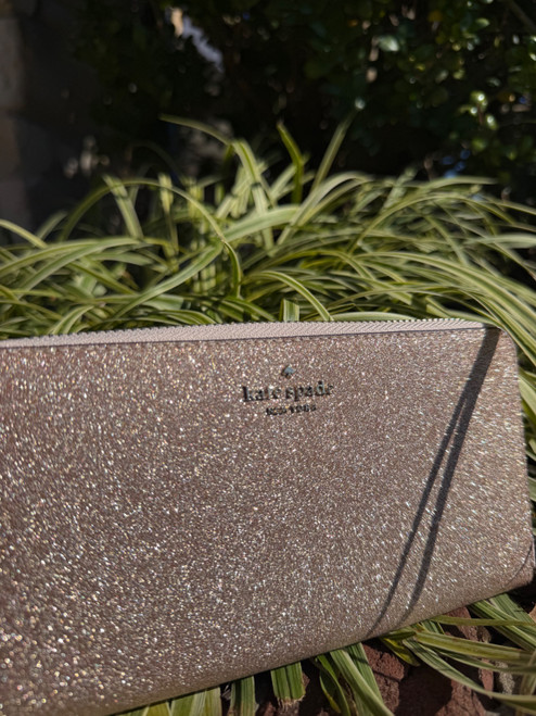 Vist Large View of Product Image Which is Used Kate Spade New York Leather Wallet