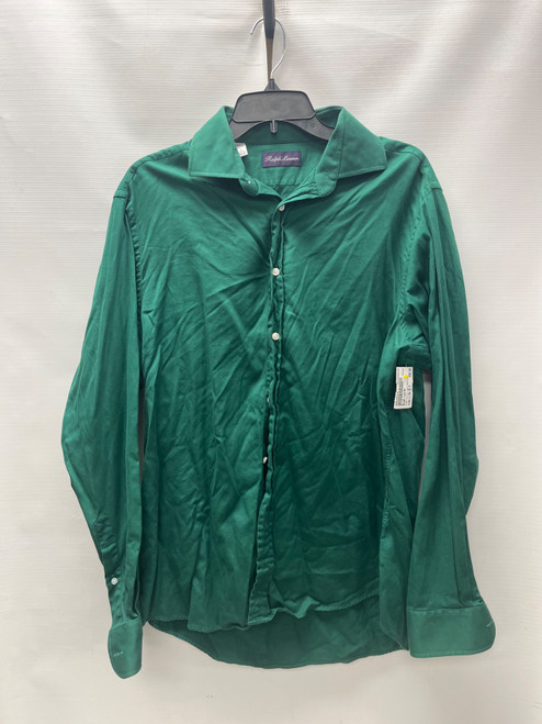 Vist Large View of Product Image Which is Used Ralph Lauren Purple Label Mens Long Sleeve Top L/16-16.5