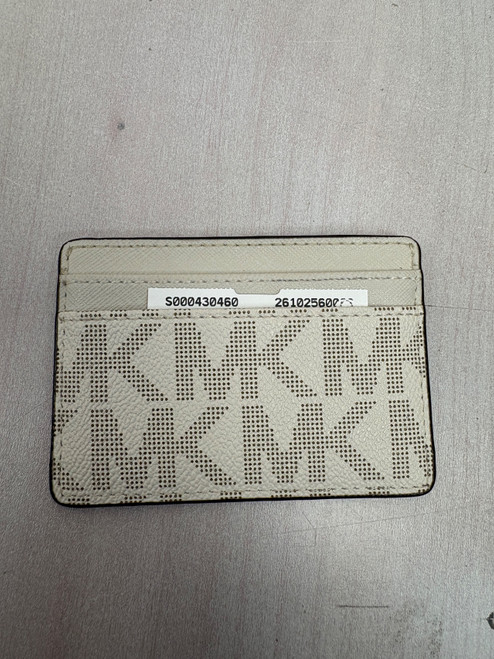 Vist Large View of Product Image Which is Used Michael Kors Leather Wallet