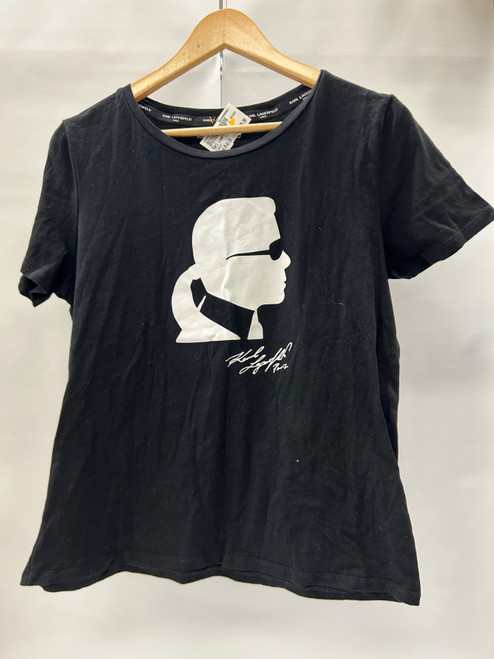 Vist Large View of Product Image Which is Used Karl Lagerfeld T-Shirt M-8/10