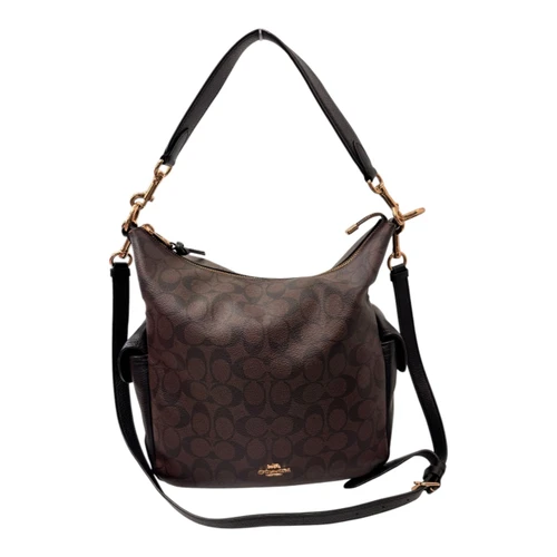 Vist Large View of Product Image Which is Used Coach Large Leather Handbag