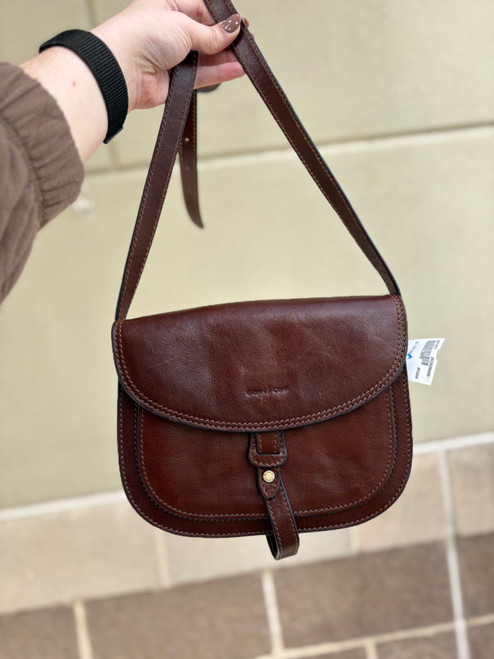 Vist Large View of Product Image Which is Used Gianni Conti Small Leather Handbag