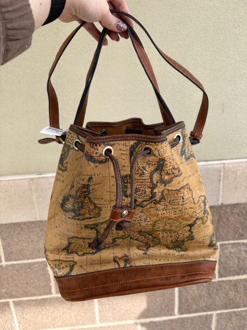 Vist Large View of Product Image Which is Used Patricia Nash Xlarge Leather Handbag