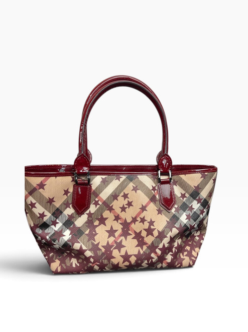 Vist Large View of Product Image Which is Used Burberry Large Handbag