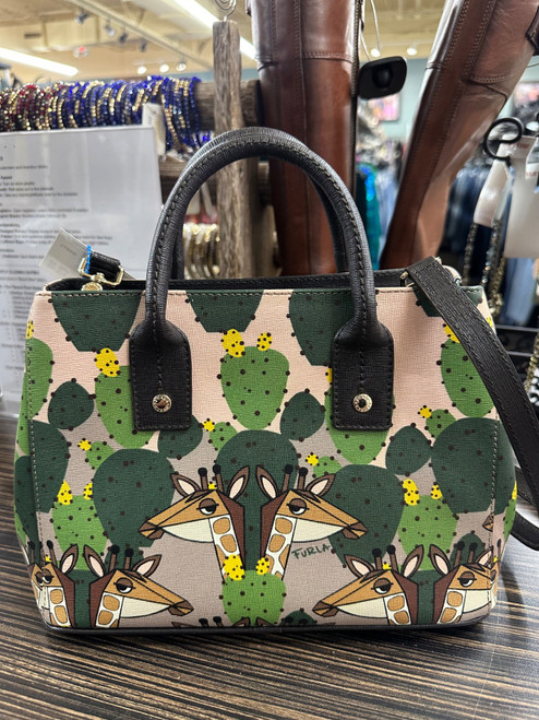 Vist Large View of Product Image Which is Used Furla Small Leather Handbag
