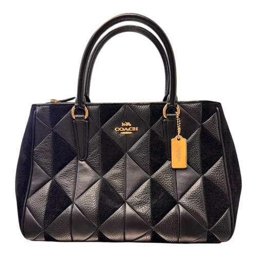 Vist Large View of Product Image Which is Used Coach Large Leather Handbag