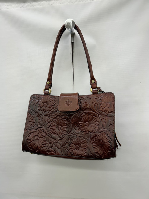 Vist Large View of Product Image Which is Used Patricia Nash Xlarge Leather Handbag
