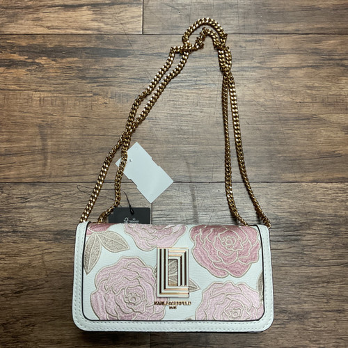 Vist Large View of Product Image Which is Used Karl Lagerfeld Small Leather Handbag