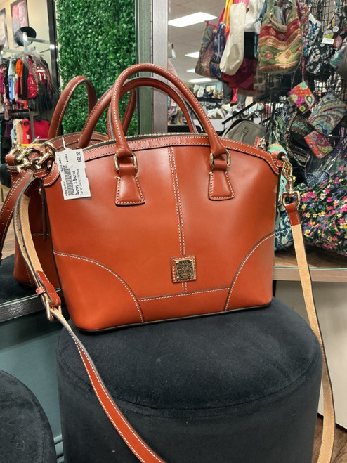 Vist Large View of Product Image Which is Used Dooney & Bourke Large Leather Handbag