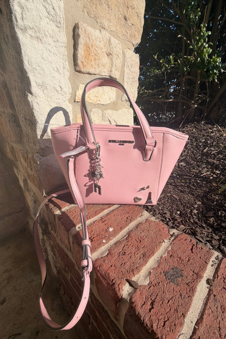 Vist Large View of Product Image Which is Used Karl Lagerfeld Small Leather Handbag