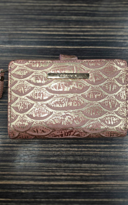 Vist Large View of Product Image Which is Used Brahmin Leather Wallet