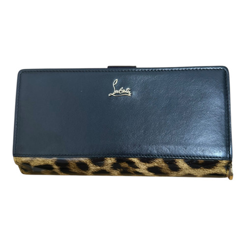 Vist Large View of Product Image Which is Used Christian Louboutin Leather Wallet