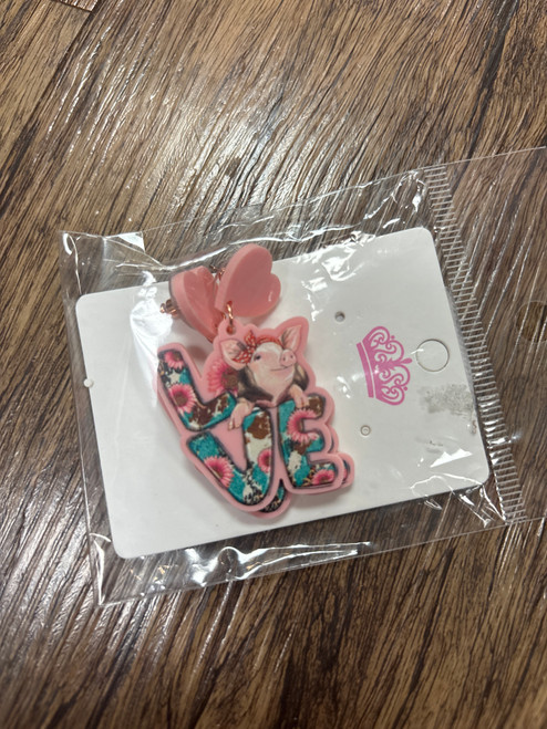 Vist Large View of Product Image Which is NWT pig Earrings