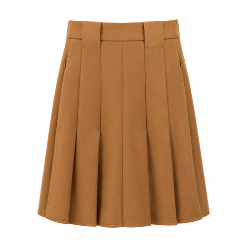 Vist Large View of Product Image Which is Used Akris Brown Skirt S-4/6