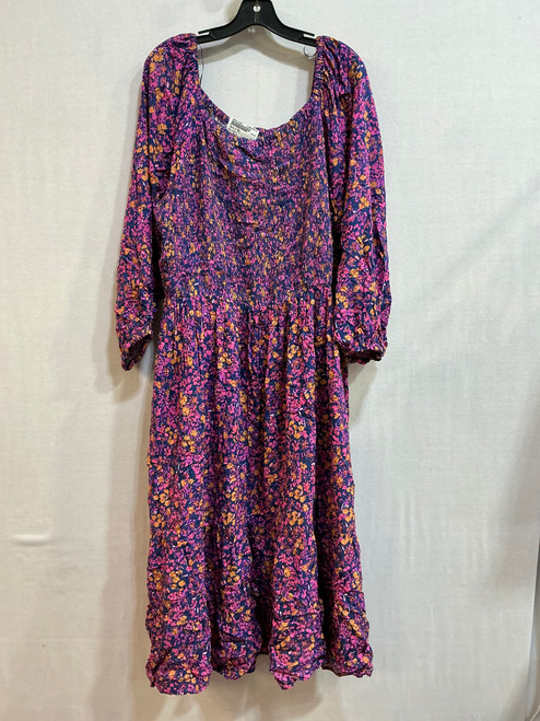 Vist Large View of Product Image Which is Used Terra & Sky Long Dress F 3X-22