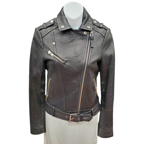 Used Mackage Leather Jacket XS-0/2 60098-S000110428