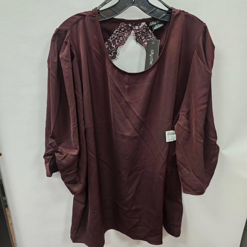 Vist Large View of Product Image Which is NWT City Chic Short Sleeve Top XL-16