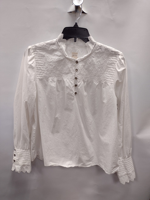 Vist Large View of Product Image Which is Used Rebecca Taylor Long Sleeve Top S-4/6