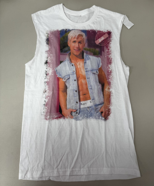 Vist Large View of Product Image Which is Used Barbie Tank Top M-8/10
