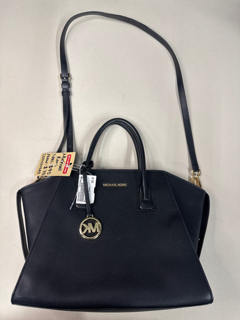 Vist Large View of Product Image Which is Used Michael Michael Kors Large Leather Handbag