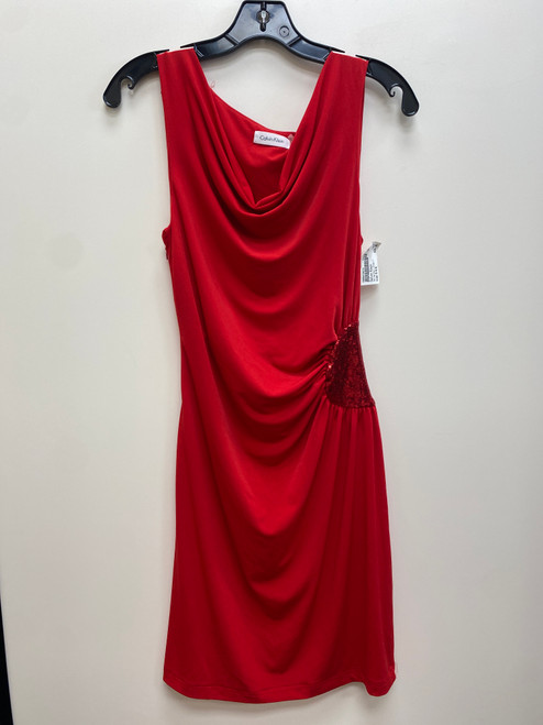 Vist Large View of Product Image Which is Used Calvin Klein Spring Short Dress F S-4/6