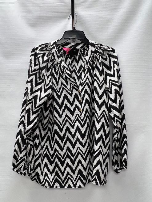 Vist Large View of Product Image Which is Used Lilly Pulitzer Long Sleeve Top M-8/10