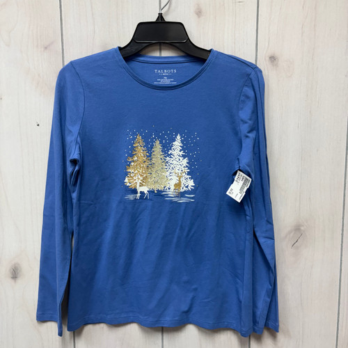 Vist Large View of Product Image Which is Used Talbots Long Sleeve Top M-8/10