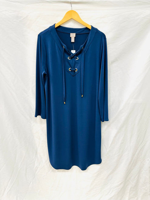 Used Chico's Fall Short Dress F L-12/14 60003-S000784865