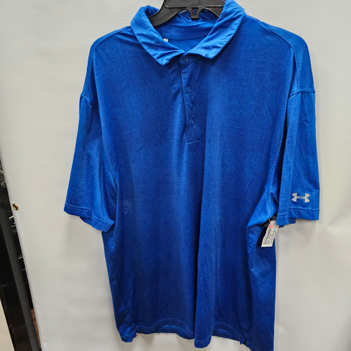Vist Large View of Product Image Which is Used Under Armour Mens Short Sleeve Top XL/17-17.5