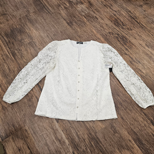 Vist Large View of Product Image Which is Used Karl Lagerfeld Paris Long Sleeve Top L-12/14 60112-S000397587