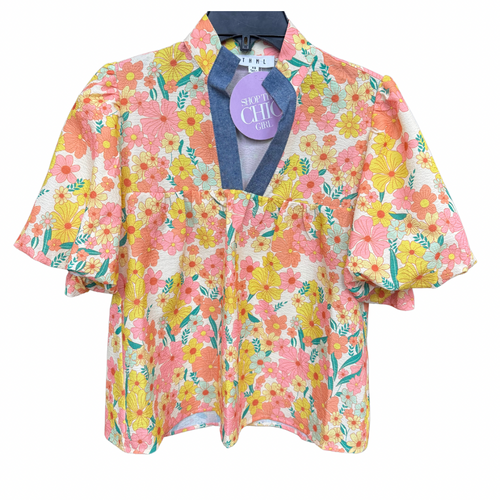 Vist Large View of Product Image Which is Used THML Short Sleeve Top P XS-0/2