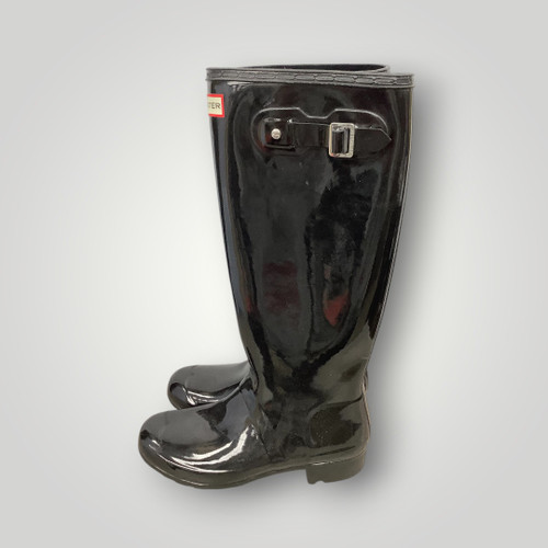 Vist Large View of Product Image Which is Used Hunter Rain Boots 8