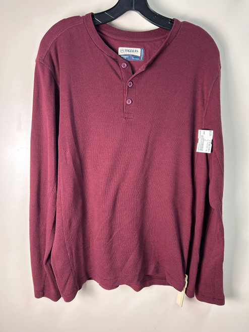 Vist Large View of Product Image Which is Used Magellan Mens Long Sleeve Top L/16-16.5