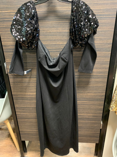 Vist Large View of Product Image Which is Used Fashion Nova Long Dress F 1X-18