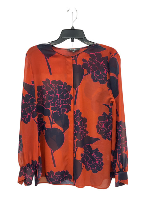 Vist Large View of Product Image Which is Used Lafayette 148 Long Sleeve Top L-12/14 60135-S000050298