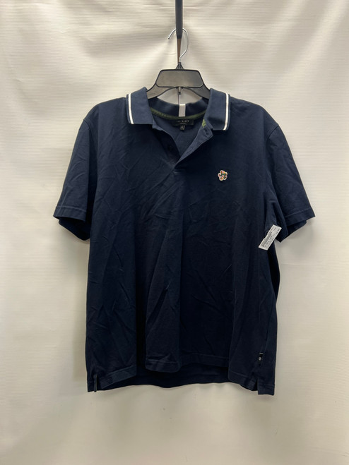 Used Ted Baker London Mens Short Sleeve Top S/14-14.5 60132-S000063190 Vist Large View of Product Image Which is Used Ted Baker London Mens Short Sleeve Top S/14-14.5