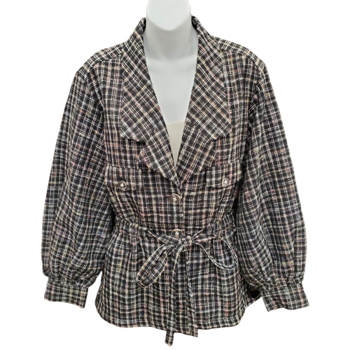 Vist Large View of Product Image Which is Used Sapphire Street Short Light Jacket S-4/6