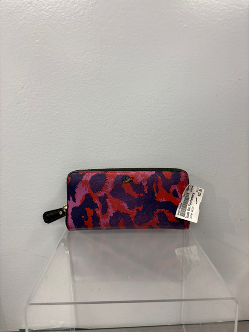 Vist Large View of Product Image Which is Used Diane Von Furstenberg Leather Wallet