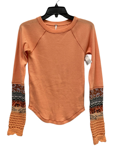Vist Large View of Product Image Which is Used Free People Long Sleeve Top S-4/6 60069-S000663721